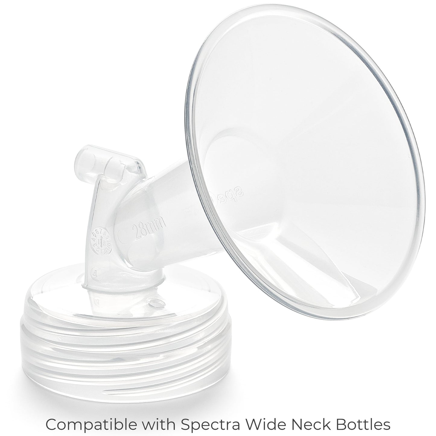 Spectra - Wide Breast Shield Set For Breast Milk Pumps - Large 28Mm