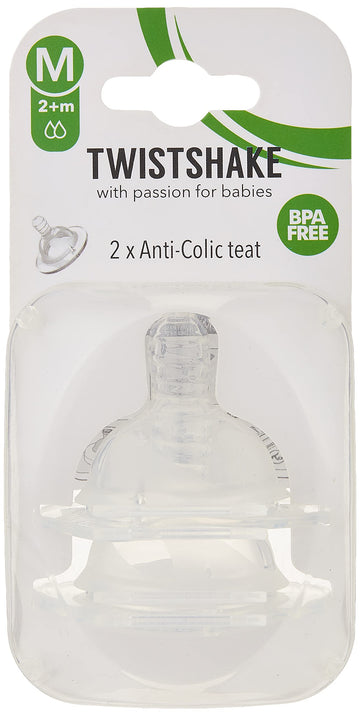 Twistshake Anti-Colic Teat Medium 2+M