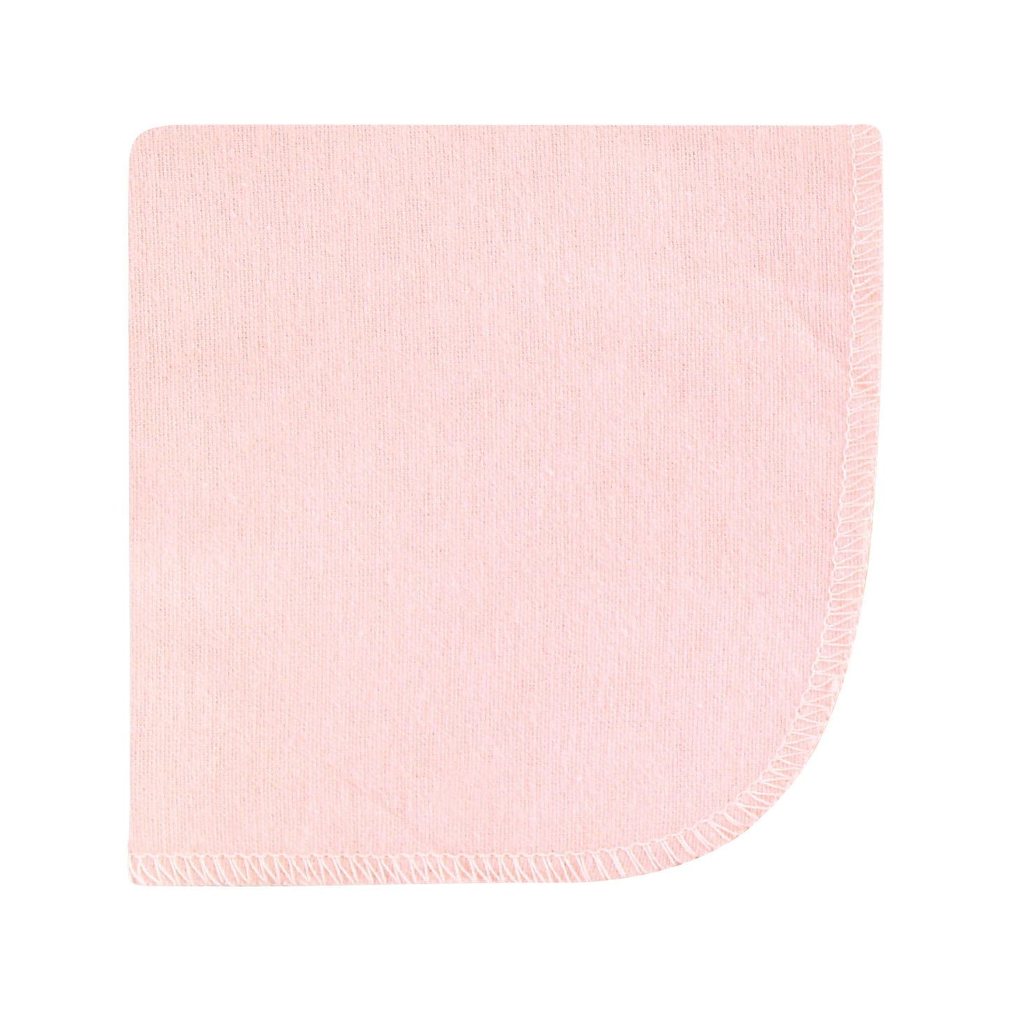 Hudson Baby Unisex Baby Flannel Cotton Washcloths, Pink Blue Pretty Floral 12 Pack, One Size