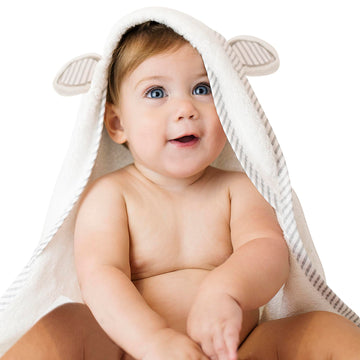 San Francisco Baby Towel Set For Newborn - Premium Hooded Baby Towels With Washcloth, Baby Bath Towels For Boys And Girls, Luxur