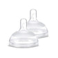 Playtex Baby Naturalatch Comfort Nipples, Medium Flow, 2 Count