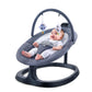 VaVaSoo 2-in-1 Electric Baby Swing, Toddler Seat up to 66 lbs, Dual-Arm Support for Enhanced Stability, 3 Swing Motions & 8 Soot
