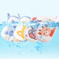 Hokoad Baby Bath Sponge, 2 Pack Cartoon Animal Style Baby Sponge For Bathing, Infants Bath Sponge Ultra Soft & Absorbent Natural