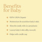 Ellaola Organic Moisturizing Baby Massage Oil - Non Greasy Formula Made With Natural Jojoba, Sunflower, And Argan Oil To Hydrate