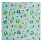 Pookie Plastic Sheet | Rubber Sheet For Babies | Bed Wetting Protector | 012 Months | 90 X 90 Cm (Green Big Jungle)