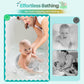 Inaya Baby Bath Seat For 6-24 Months, Non-Slip, Safe And Comfortable Tub Chair For Sitting-Up Infants, Open Design - Essential B