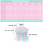Rainbow Tutu Dress For Girls Tulle Dresses Unicorn Halloween Fairy Dress For Kids Toddler Little Girl Birthday Party Outfit Prom