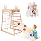 Ascism Jungle Gym Indoor (8 In 1) Wooden Indoor Playground, Toddler Wooden Climbing Toys, Montessori Playset, Gym With Slide, Cl