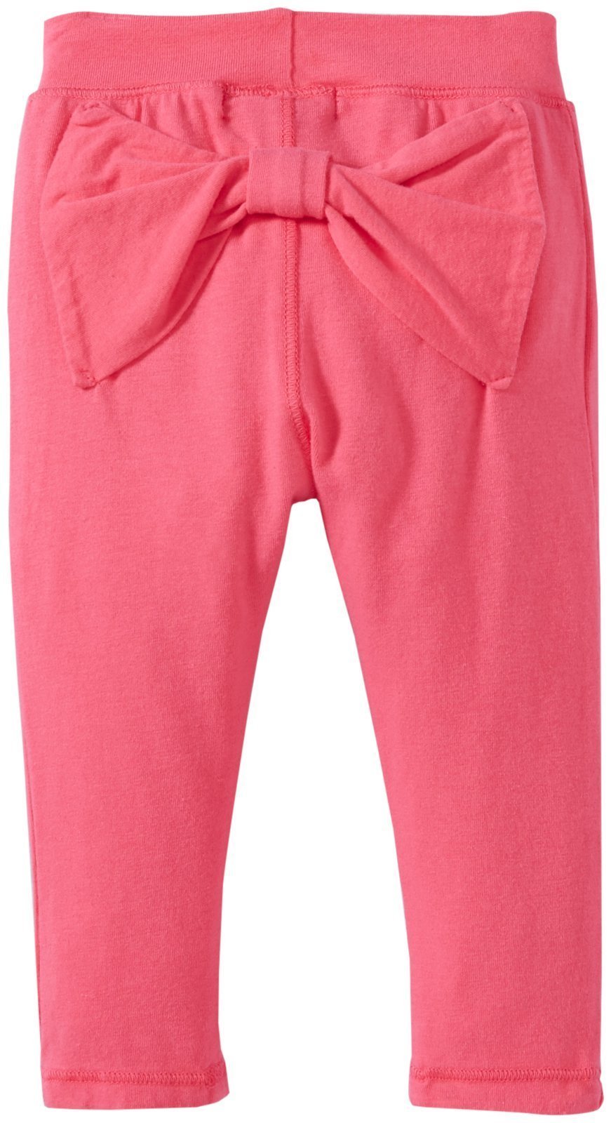 Lamade Kids Baby Girls' Bow Leggings (Baby) - Fun Pink - 3-6 Months