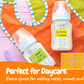 Baby Food Labels, Removable Write-On Daycare Date Labels For Oxo Tot Baby Food Storage Containers, Trays, Jars, Freezer & Dishwa