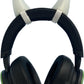 2X Demon Horns For Headset/Cosplay - Made In Usa -16 Colors Combos (Glow N Dark)