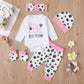 Aslaylme Newborn Girl Outfits Baby Coming Home Outfit Going Home Outit Baby Girl Bodysuit (Pink Long,0-3 Months)