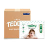 Teddyy Easy Baby Nb Size Diaper Pant Style | 144 Count (New Born) | Upto 5 Kgs (Pack Of 8) | Long Protection Hours | AntiBacter