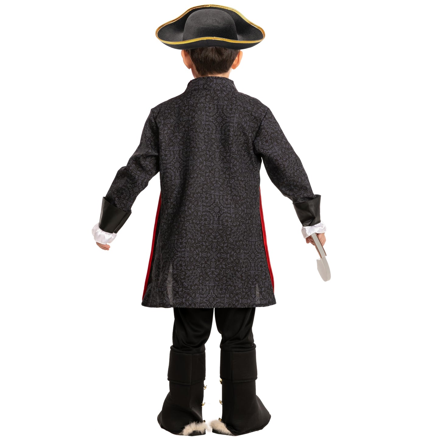 Spooktacular Creations Pirate Costume For Kids, Boy Captain Pirate Costume For Halloween Trick-Or-Treating, Pirate Themed Party,