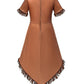 Native American Costume Girls Dress Indigenous American Indians Kids Cosplay 2-3T Brown
