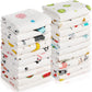 20 Pack Muslin Baby Burp Cloths Large 20 X 10 Inches Cotton Baby Burp Rags Towel And Washcloths Face Towels 6 Layers Super Absor