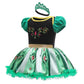 Fmyfwy Newborn Baby Girls Anna Princess Costume Halloween Christmas Birthday Romper Tutu Dress W/Headband 90