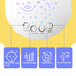 Teddy Bear Baby Soother - Sleep Soothing White Noise, Portable Night Light Projector and Melodies, Toddler Crib Lullaby Machine
