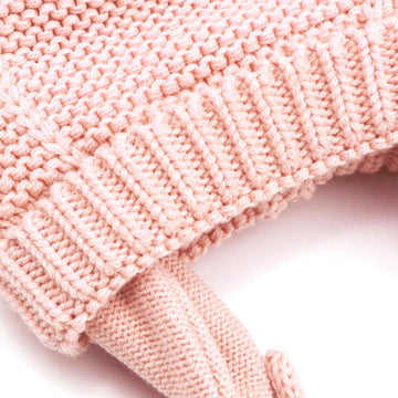Paladoo Baby Beanie Hat Warm Fleece Lining 6-12 Months Winter Pink