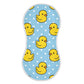 YYZZH Cartoon Cute Duck Heart Pattern Muslin Burp Cloths for Baby 1 Pack 100% Cotton Baby Washcloths Bibs for Boy Girl