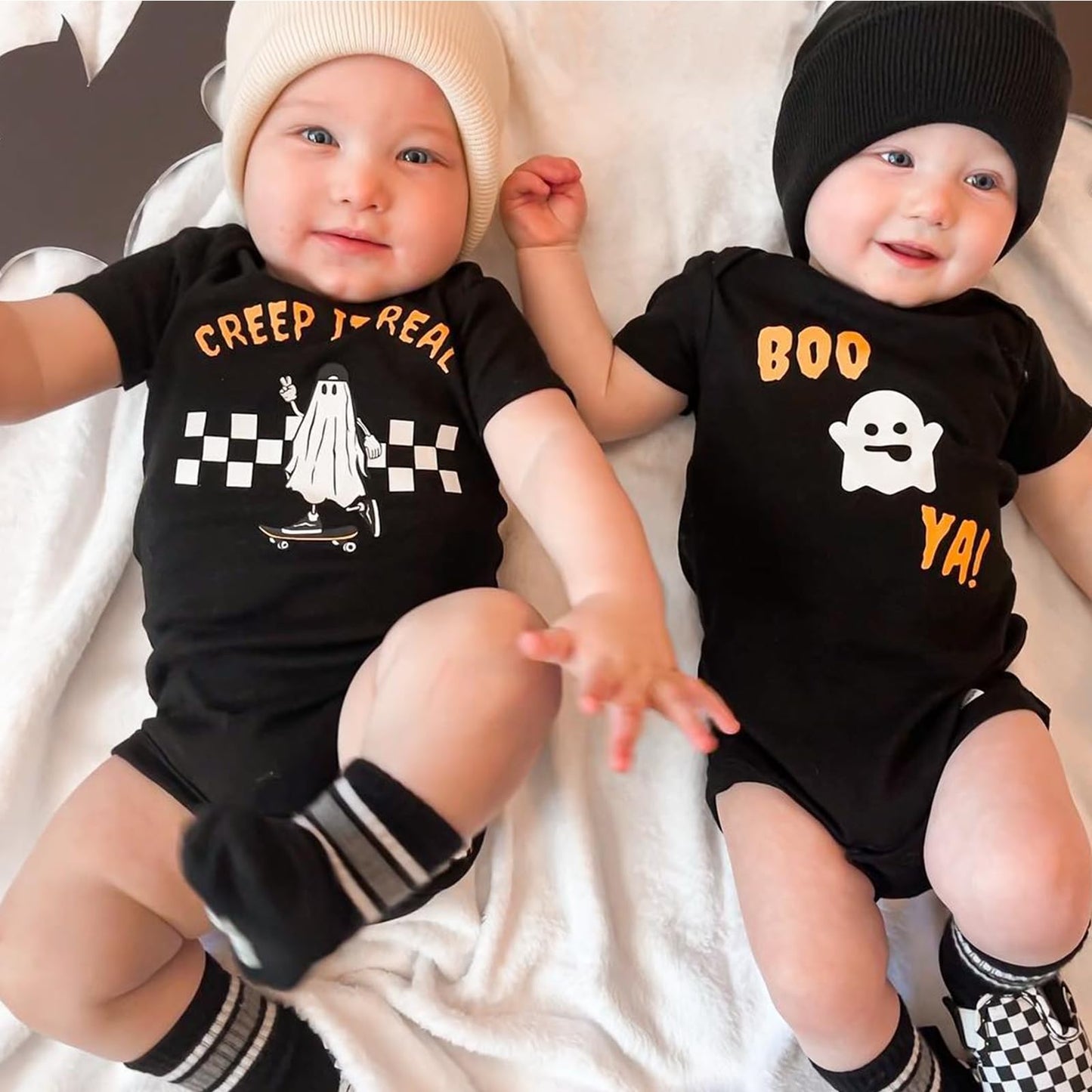 Furtalk Toddler Beanie Baby Boys Girls Beanies Kids Knit Winter Hats For 0-8 Years Black