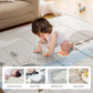 Fodoss Baby Playpen With Mat, Small Play Pen(47X47Inch), For Babies And Toddlers, Pen Apartment, Yard Baby, Fence Area Playyard