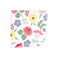 Hudson Baby Unisex Baby Flannel Cotton Washcloths, Modern Botanical 12 Pack, One Size