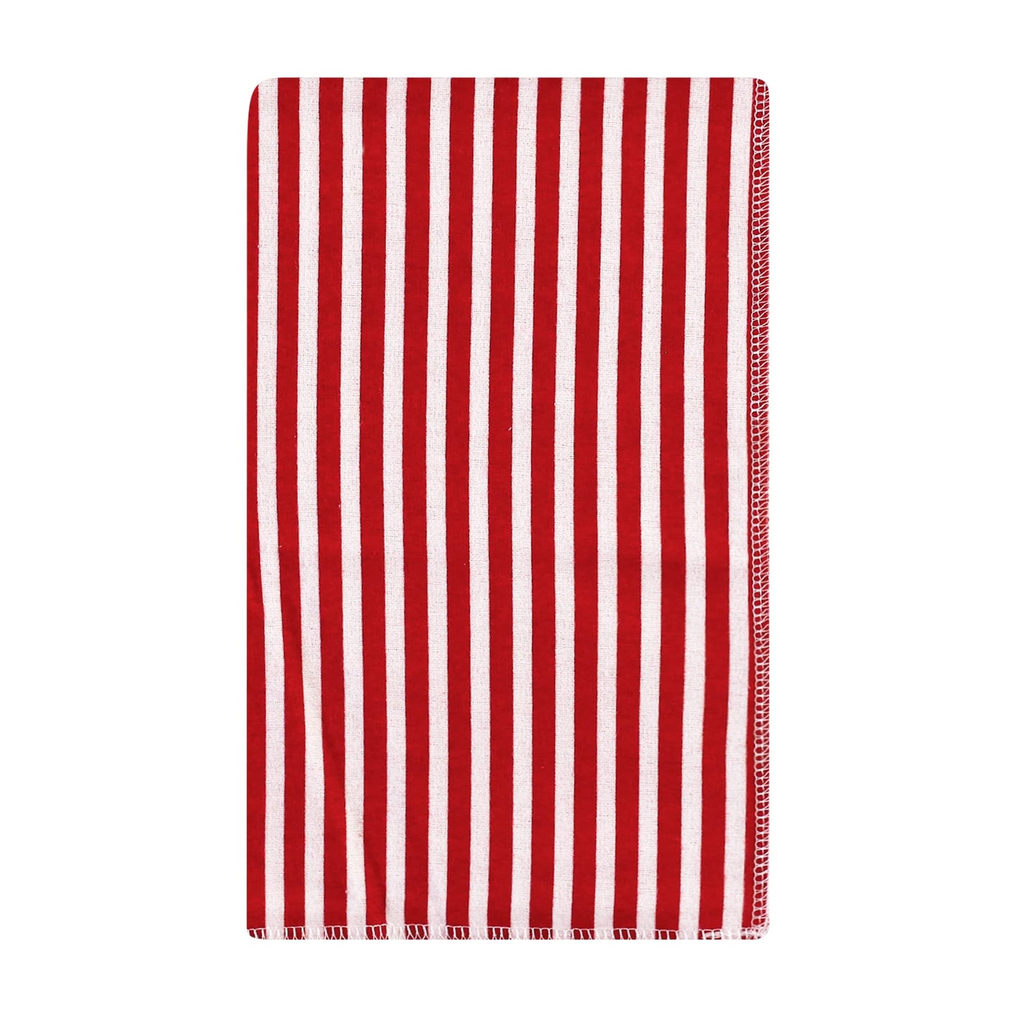 Hudson Baby Unisex Baby Cotton Flannel Burp Cloths, Christmas Tree Truck, One Size