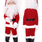 Adomi Children'S Deluxe Santa Suit 10Pc. Christmas Child Santa Claus Kids Halloween Costume Cosplay M