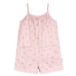 Gerber Baby Girls Toddler 2-Pack Sleeveless Romper Jumpsuit, Rust Floral, 5T