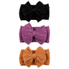 chiduerm 3 Pcs Halloween Baby Bows Headbands Soft Nylon Hairbands Super Elastic Headband Hair Accessories For Baby Girls Infant 