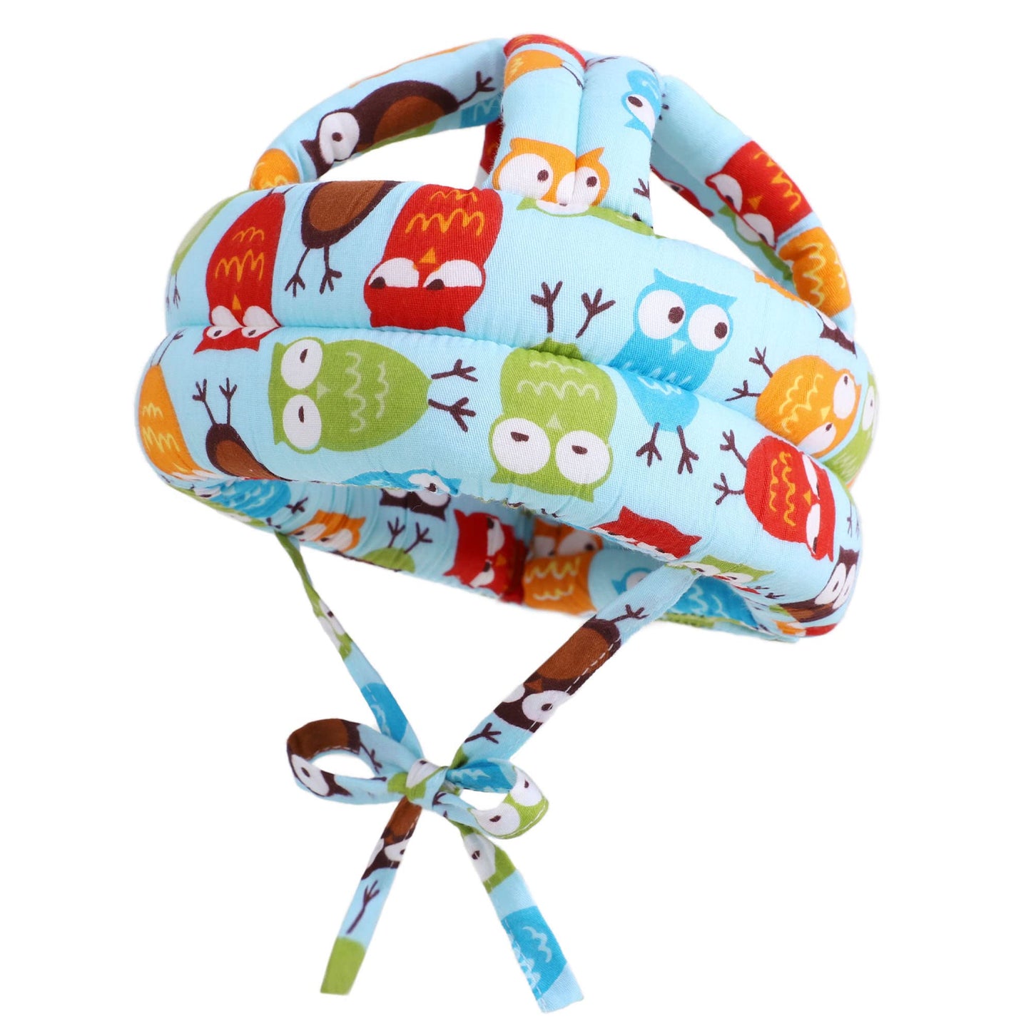 Simplicity Baby Safety Helmet Toddler Head Protection Cap Adjustable, Blue Owl