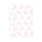 Hudson Baby Unisex Baby Flannel Burp Cloth 7Pk, Pink Honey Bunny, One Size