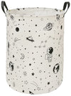Acmuuni Canvas Clothes Basket Laundry Hamper With Handles,Waterproof Cotton Storage Organizer Perfect For Kids Boys Girls Toys R