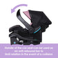 Baby Trend Ez-Liftpro Infant Car Seat, Dash Rose