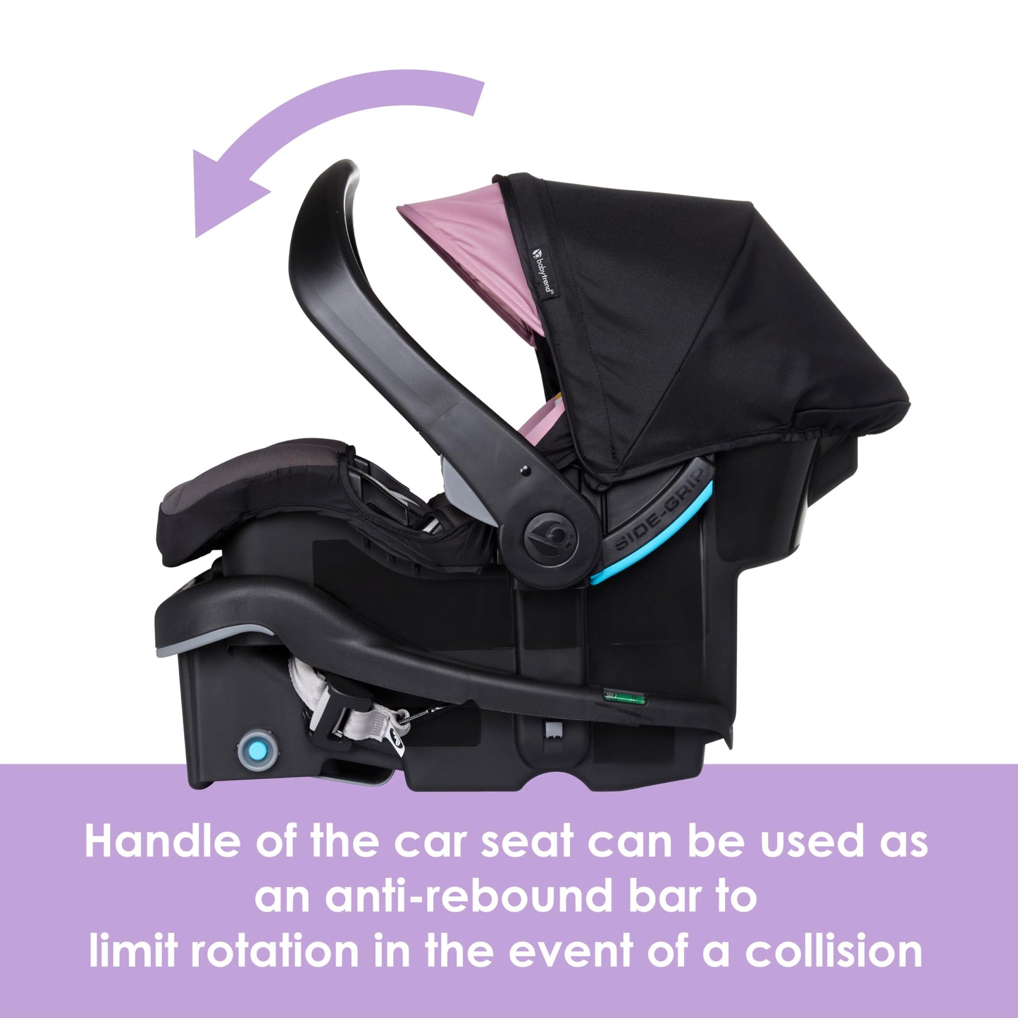 Baby Trend Ez-Liftpro Infant Car Seat, Dash Rose