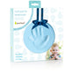 Pearhead Babyprints Babys First Handprint or Footprint Ornament Kit, Easy No-Bake DIY Clay Impression, Christmas Baby Keepsake