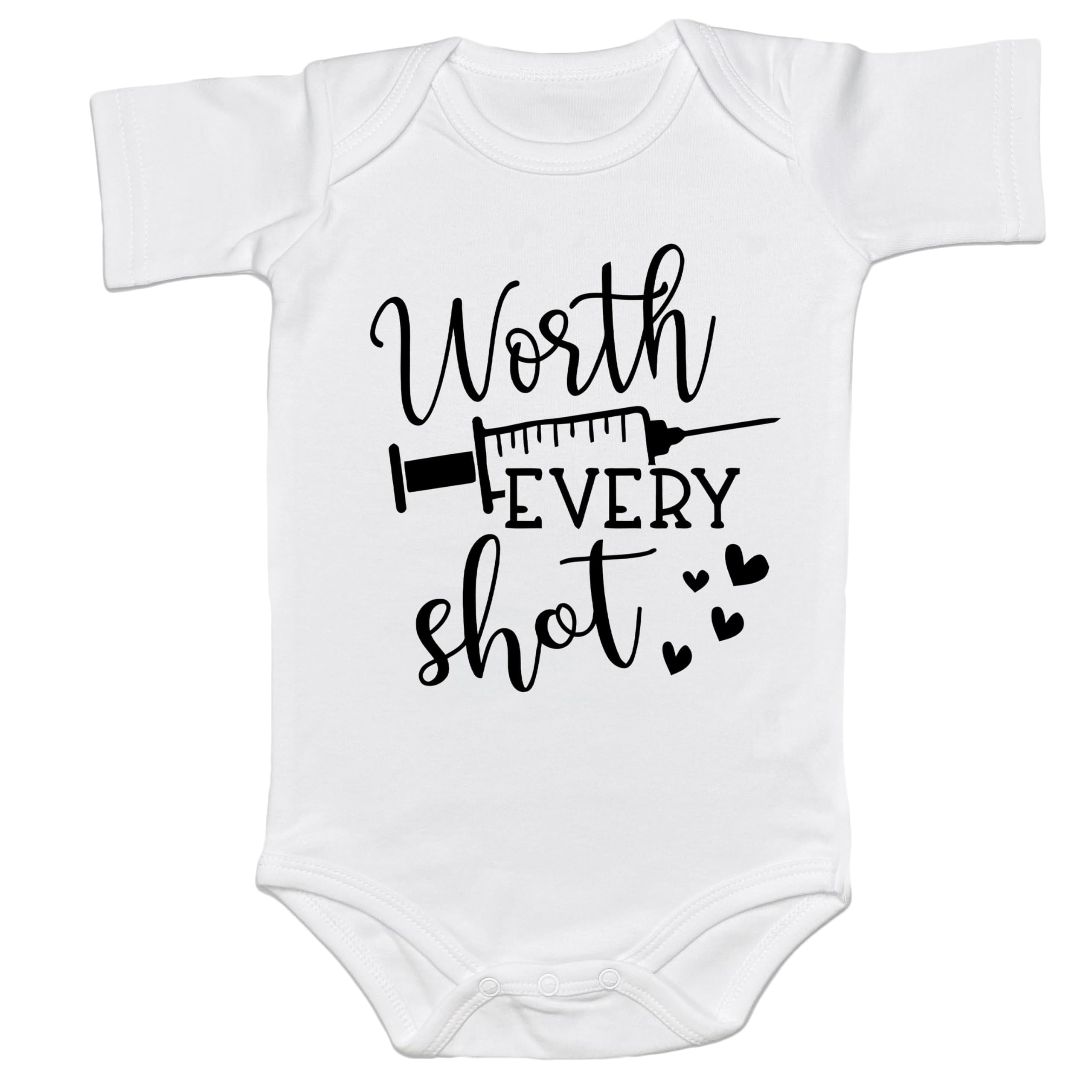 Made With Lots Of Love And A Little Science Bodysuit Ivf Baby Pregnanc – Cutebab WBBAPB0CZX7B181
