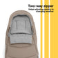 Bugaboo Footmuff - All-Season Stroller Accessory Weatherproof Climate Control Removable And Reflective (Dune Taupe)