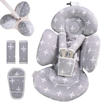Sweetwavet Infant Insert Compatible with 4moms Mamaroo Swing and Infant Carseat, Including 3 Replacement Balls, Reversible Newbo