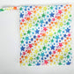 Wet Bag Baby Cloth Diaper Nappy Reusable Washable With Two Zippered Pockets (Rainbow Stars)