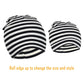 DRESHOW BQUBO 8 Pack Unisex Baby Beanie Hat Infant Toddler Kid Hats Baby Soft Cute Knit Cap Nursery Beanie