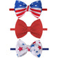 QFV 4.5 Baby Girl Bows 3 Pack Soft Headband High Stretchy Hairbows Newborn Toddler