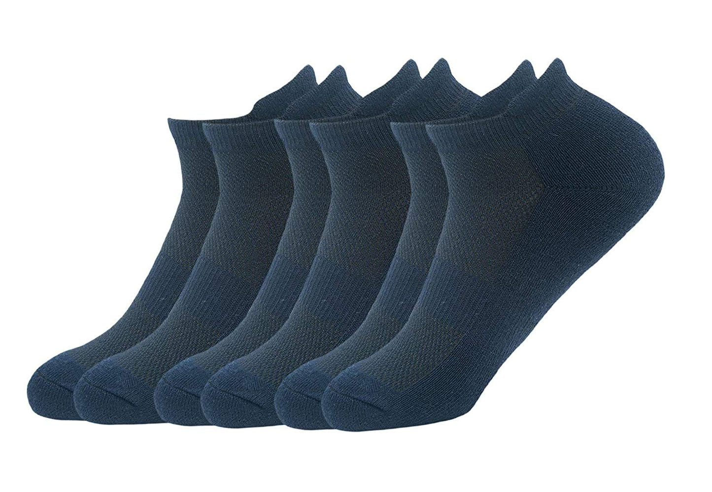 Prime Deal MenS Bamboo Socks Ankle Length Soft & SweatWicking, Cushioned Sole With AntiBacterial Finish (Ind/Uk 711 Shoe Siz