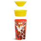 Munchkin Miracle 360 Wildlove Sippy Cup, 9 Oz, Giraffe