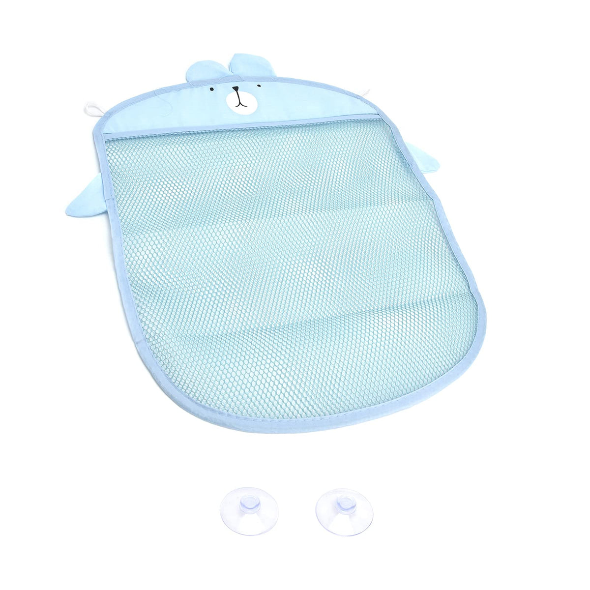 NIMMZ COLLECTION Bath Toy Storage Bag, Cloth Delicate Bathtub Toy Holder for Storing Toys for Personal Care Items(Blue)