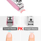 Pafason Baby Safety Nail Clipper With Nail Catcher And Baby Glass Nail File, Czech Float Glass, Stainless Steel, Ideal Shower Gi