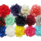 Yycraft 2.5' Chiffon Lace Flower Chiffon Flowers For Baby Girls Headbands Bows,Decorations Or Crafts(Pack Of 14)
