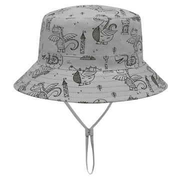 Toddler Sun Bucket Hat - Perfect For Beach & Summer Play