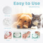 Tubuui Clay Paw Print Kit For Dogs Cats (Makes 2), Pawprint Keepsake Kit,No Mess Baby Hand And Footprint Kit Ornament With Clay
